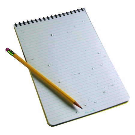 Rite In The Rain Rite in the Rain All-Weather 6 in. W X 9 in. L Spiral Yellow Notebook 169